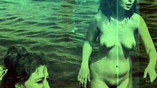 vintage babe shares erotic confessions with exposed tits and pussy