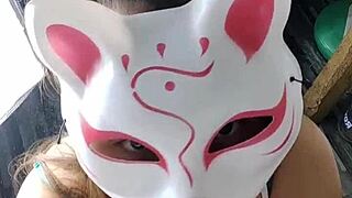 Busty Asian girlfriend gives POV blowjob ASMR, sucking your cock hard! 🔥