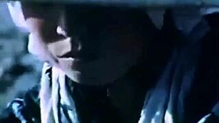 vintage babe shares erotic confessions with exposed tits and pussy