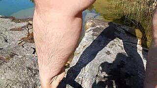 Hairy wife, wanna see me flash outdoors today?