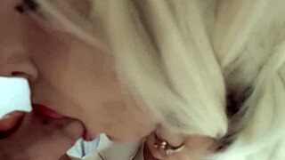 Elsa Cosplay Takes Cock Hard In Homemade Ass Worship