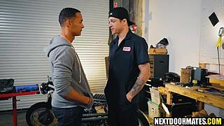 hung repairman gives jayden marcos special blowjob