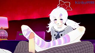 Mikamo Neru and Uzawa Reisa intense sex