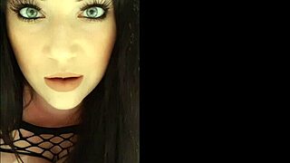 Up close and personal with harmony reigns stare deep into her pretty blue eyes and hear her sexy british accent