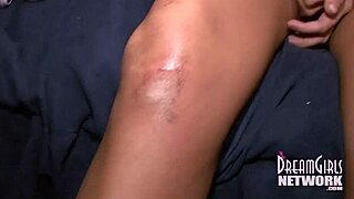 Late Night Brunette Fingers Wet Big Tits to Orgasm and Squirt!