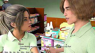 Being A Dik 01 - Meeting Josy In Huge Fat Hentai 3D Cartoon Outfit Boobs Anime Sexy Game