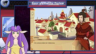 Avatar the last airbender four elements trainer part 18 with monster tits