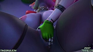 Roxanne Wolf's hot as hell 3D hentai scenes in a compilation
