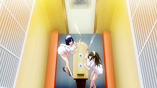 Big tits and ass get nailed in Sakusei byoutou the animation