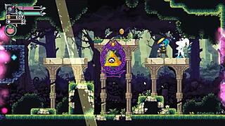 Flip Witch Pixel Hentai Game Ep 6 Femdom Creampie In The Forest