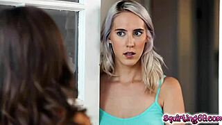 Hot Lesbians Abigail Mac and Cadence Lux Trib Pussy Hard 🔥