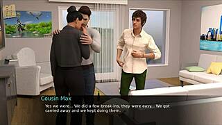 Cute teen in nursing outfit pleasures with boobs in 3d hentai