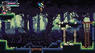 Flip Witch Pixel Hentai Game Ep 6 Femdom Creampie In The Forest