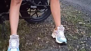 Showing Your Big Tits And Pussy In Public?