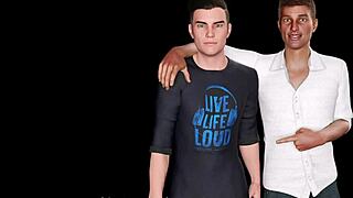 Being A Dik 01 - Meeting Josy In Huge Fat Hentai 3D Cartoon Outfit Boobs Anime Sexy Game