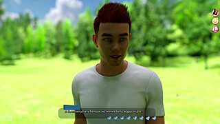 Blonde hottie uses dildo in naked yoga gameplay