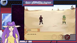 Avatar the last airbender four elements trainer part 18 with monster tits