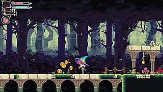 Flip Witch Pixel Hentai Game Ep 6 Femdom Creampie In The Forest