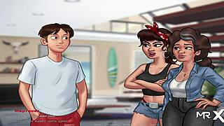 Summertimesaga - maid can't wait to clean in episode 4-11