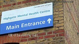 Sexy Ashley Rider Flashing London And Public Exhibitionism Of Naughty British Babe