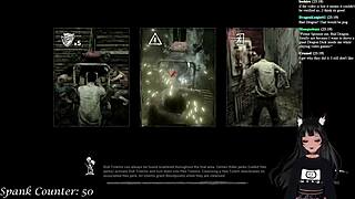 Vtuber Lewdneko Plays Dbd And Gets Spanked Part 2