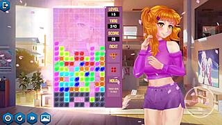 Trying to pass gamer girls in hentai