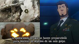 Hentai action in Gate Jieitai Kanochi episode 09.