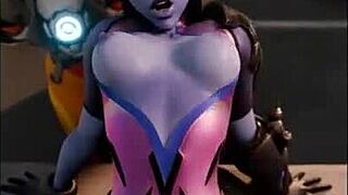 I-I love this overwatch compilation, it's soo cool with all the anime stuff!