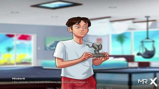 Summertimesaga - maid can't wait to clean in episode 4-11