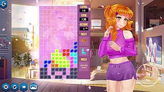 Playing erotic games with Japanese gamer girls