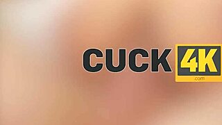 Cuck4k: Rough Blonde Teen Gets Her Shaved Pussy Torn Apart