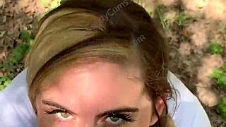 Random Jogger on Hiking Trail