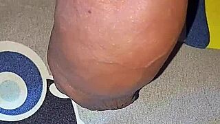 Myanmar Gay Cocklovermlm Injects Saline into Huge Cock for Homemade Thrill