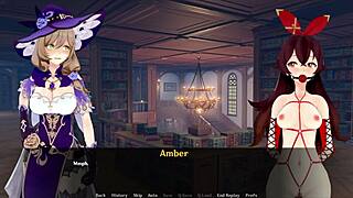 I bound Klee in this prank adventure part four with fingering