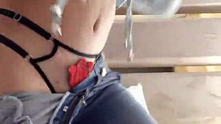 Latina with big ass in thong on webcam 😍