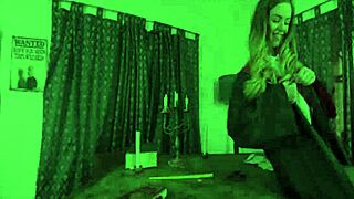 Stella Cox as Hermione in a cosplay porn parody with big tits and a tight ass