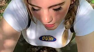 Random Jogger on Hiking Trail