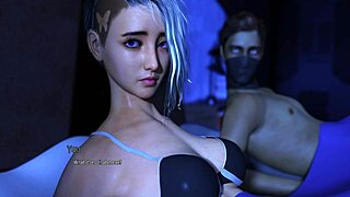 Animated 3D blowjob comedy with best friend