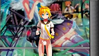 【mmd】go bananas with erotic food fun