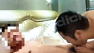 Asian Amateur Couple Fucking Bareback With Monster Cock!