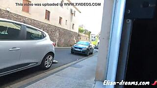 I'm being naughty with my new lover in the garage.