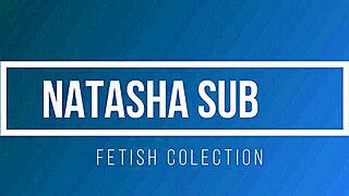 Natasha, give me a footjob session with your feet?