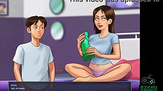 Jenny's massive console purchase leads to a naughty show