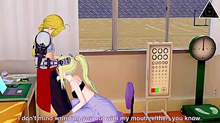 Koikatsu fast handjob: Edward fucks Winry in full metal alchemist anime uncensored - thereal3dstories