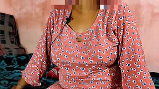Beautiful Indian woman showing her big ass and natural breasts
