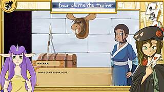 hey girls, wanna join us for a wild lesbian orgy like in avatar trainer?