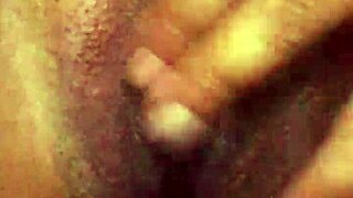 the amateur brazilian moans during siririca masturbation