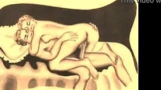 These vintage erotic drawings captivate viewers