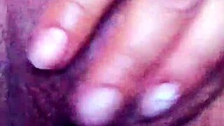 the amateur brazilian moans during siririca masturbation