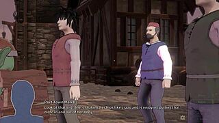 ricca explores a magic dildo in this 4k 60fps 3d hentai game with uncensored ultra settings